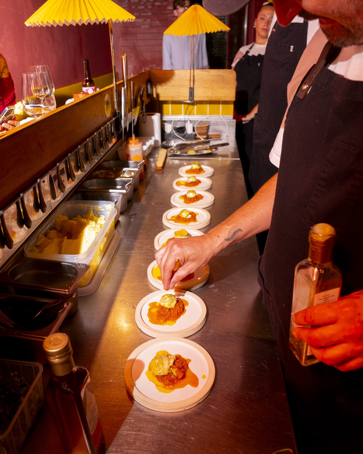 Moment gourmand pendant un food tour à Lille